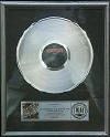 KISS Animalize Strip Plate Platinum Award